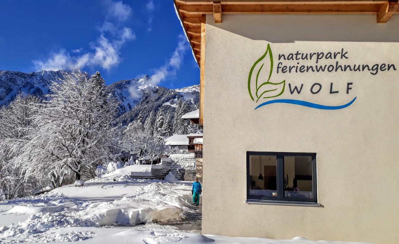 Naturparkferienwohnungen Wolf Reuthe Esterno foto
